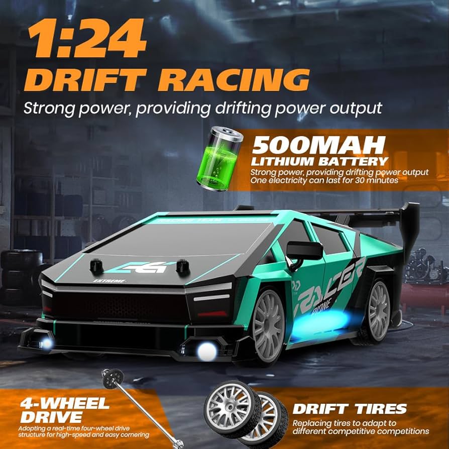 Amazon.co.jp: Daconovo 2.4GHz リモートコントロールドリフト